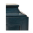 Antique Blue Oak Chest of Drawers with Marble Top