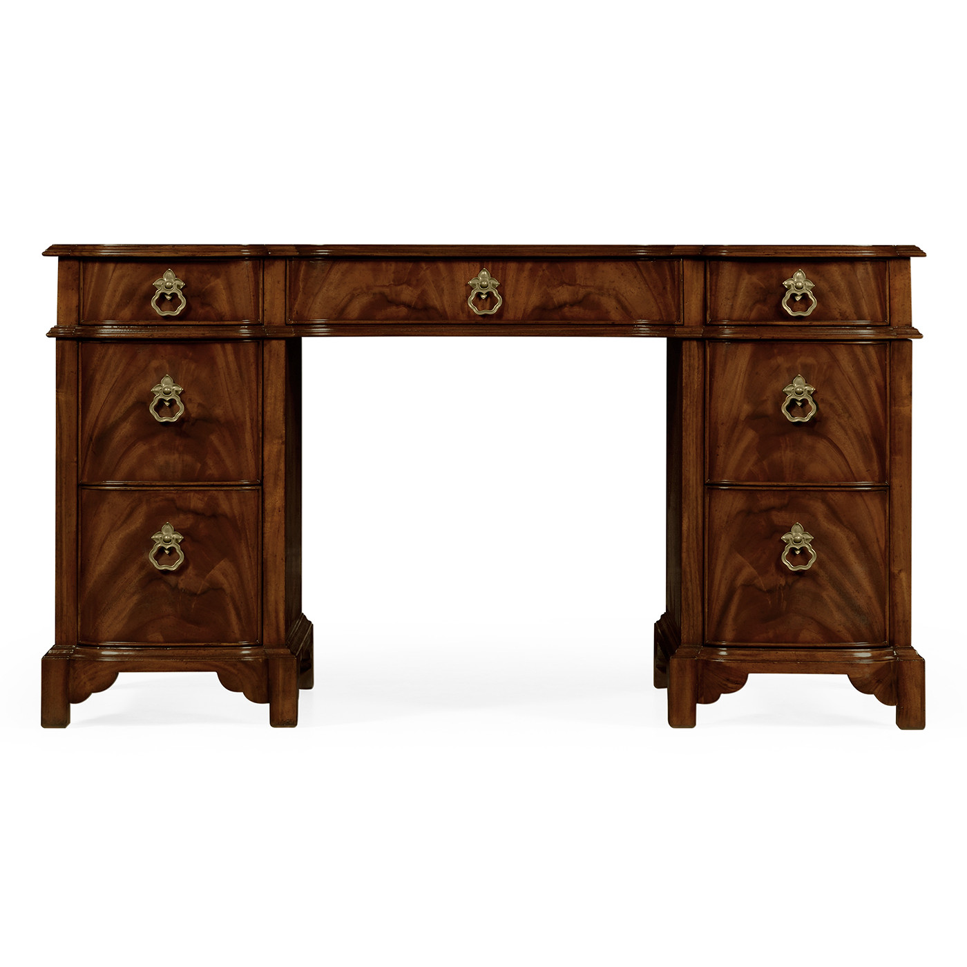 Federal Style Mahogany Kneehole Desk