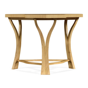 Architectural Coffee Table with Tripal Hexagonal Oysters