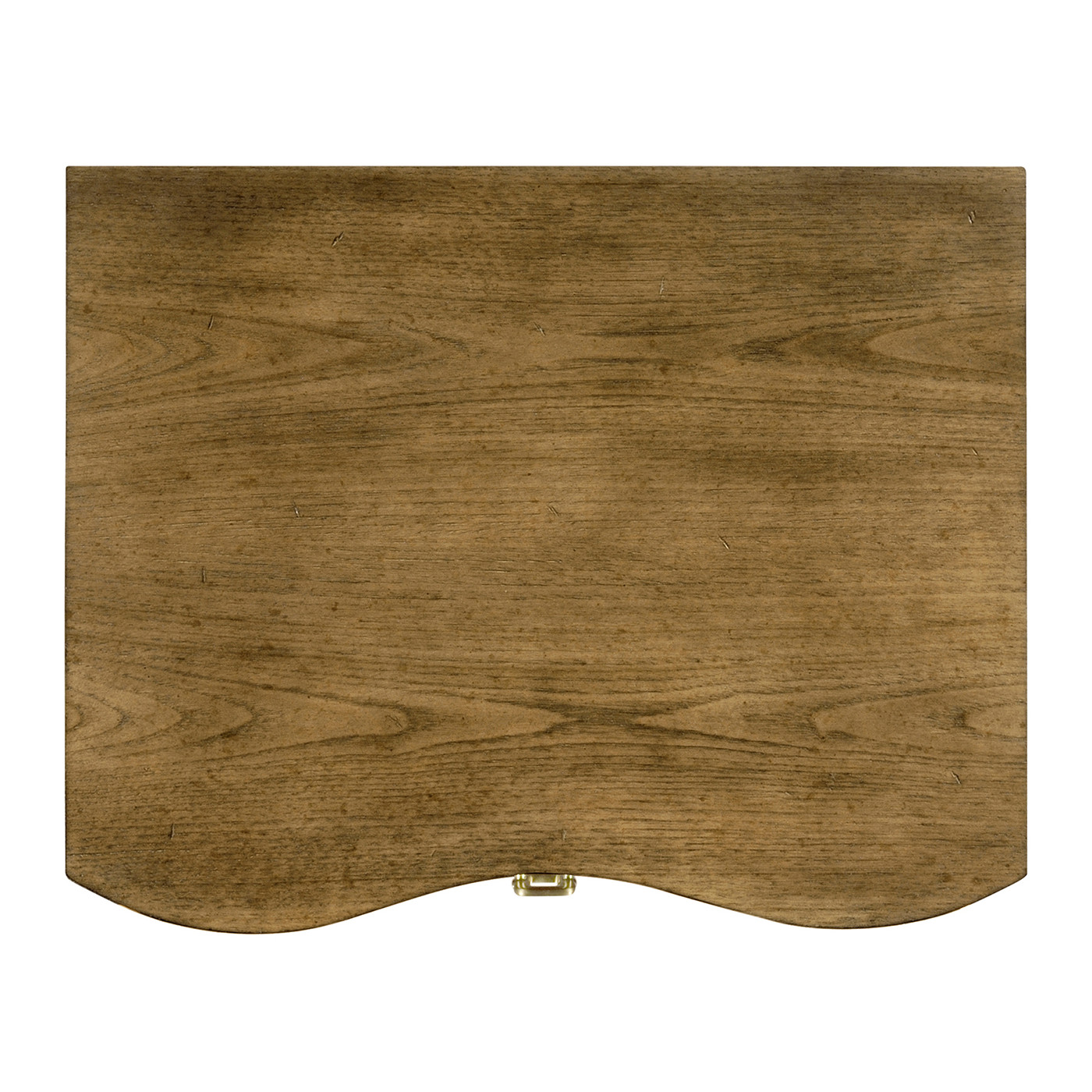 Serpentine black faux crocodile skin nightstand