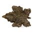 Three Rustic Bronze Leaf Dishes