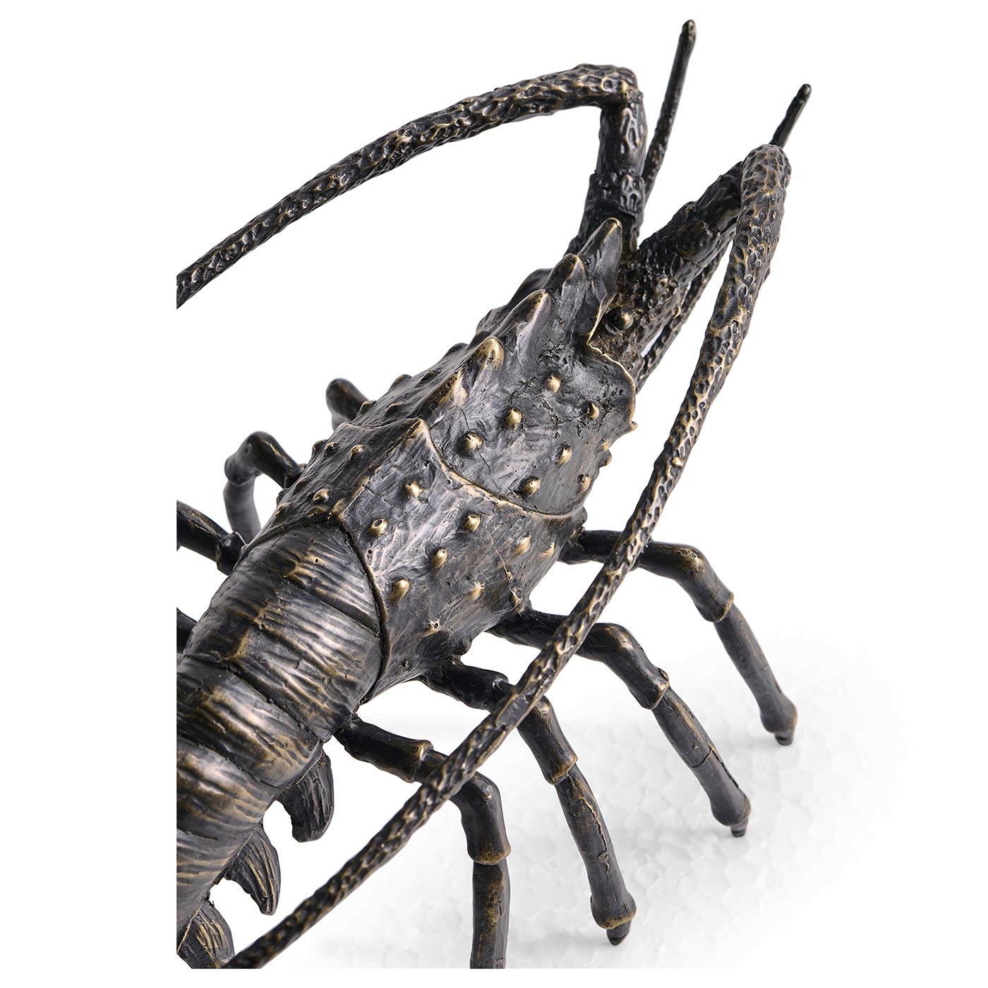 Antique Dark Bronze Langoustine