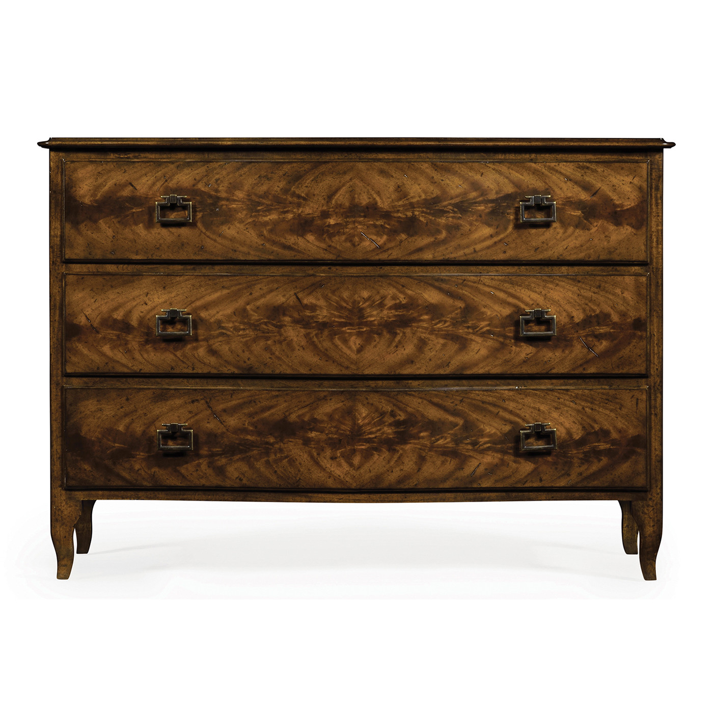 Brown Mahogany chest of drawers