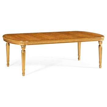 Rectangular Dining Table with Gilded Base 94