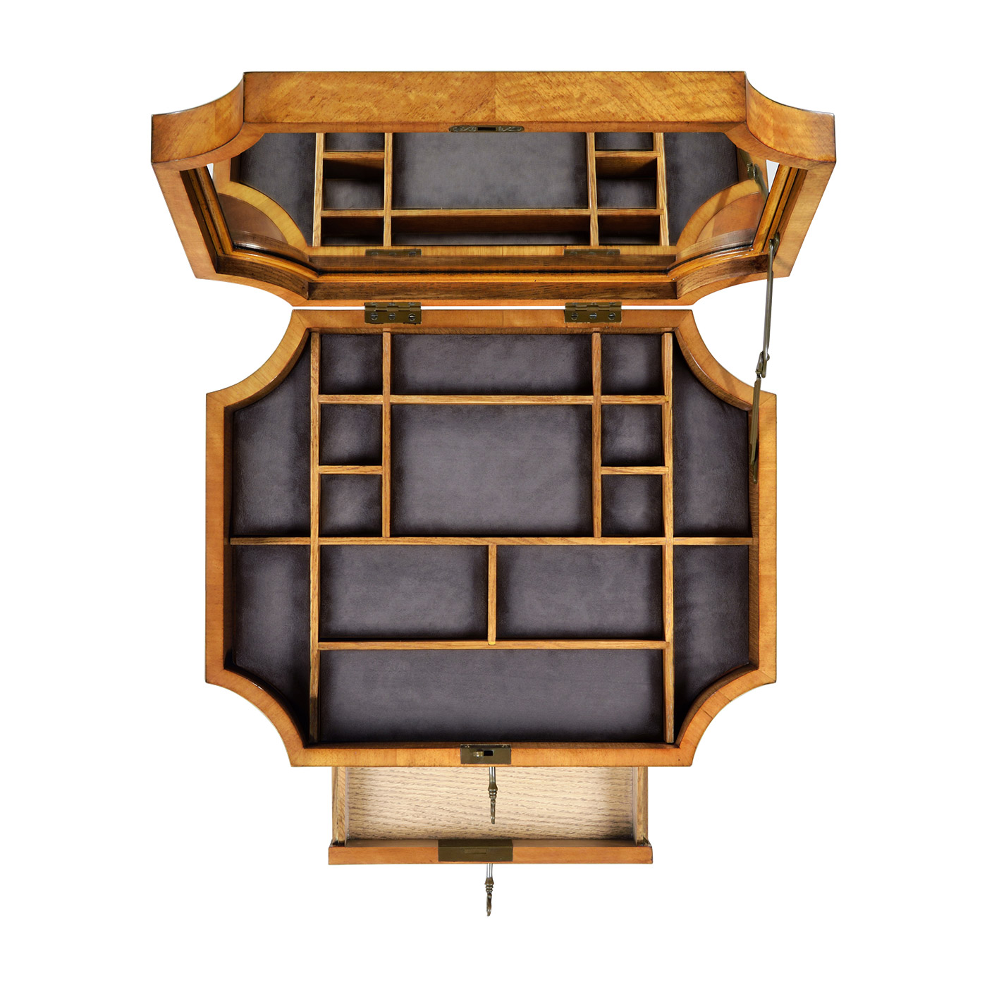 Satinwood ladies work table