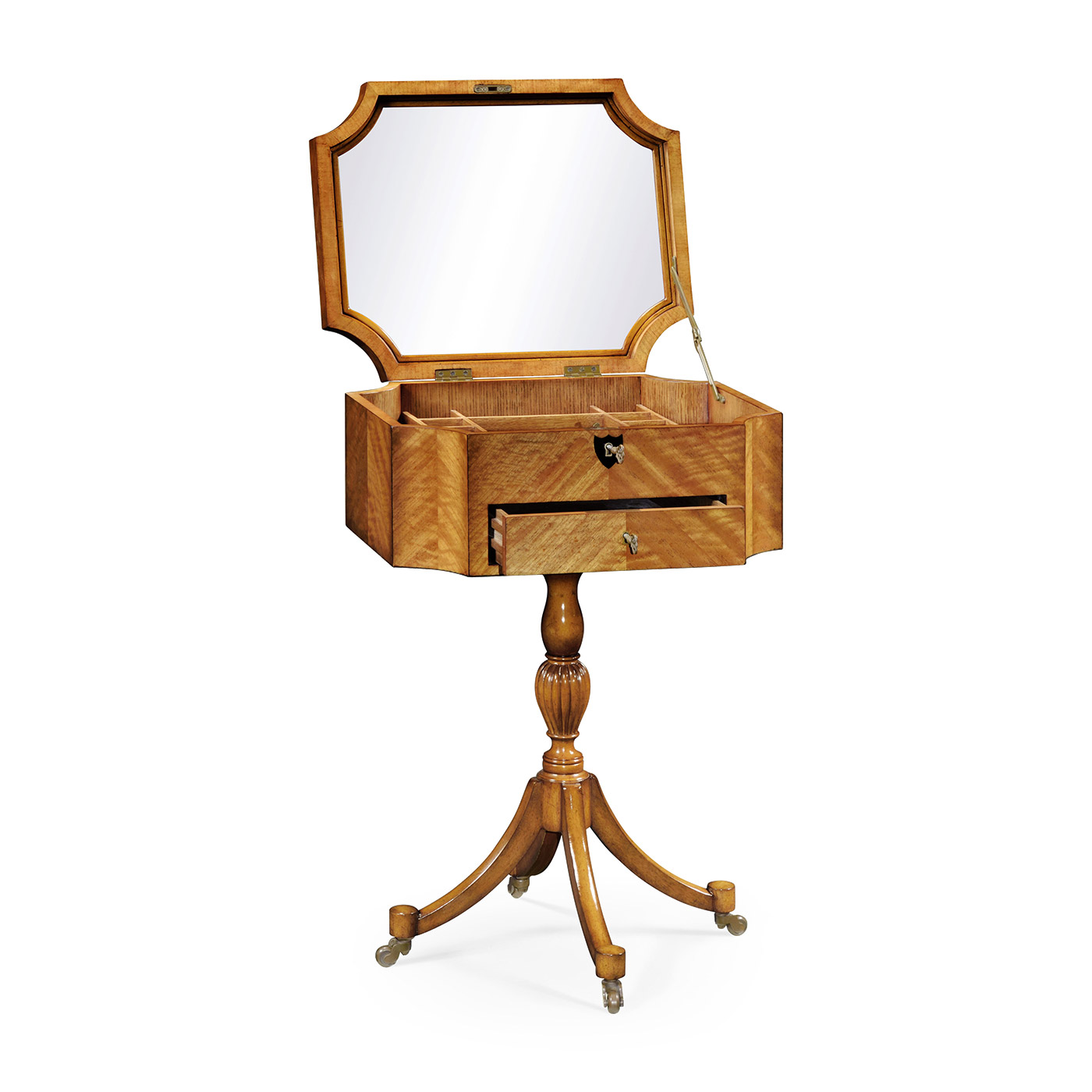 Satinwood ladies work table