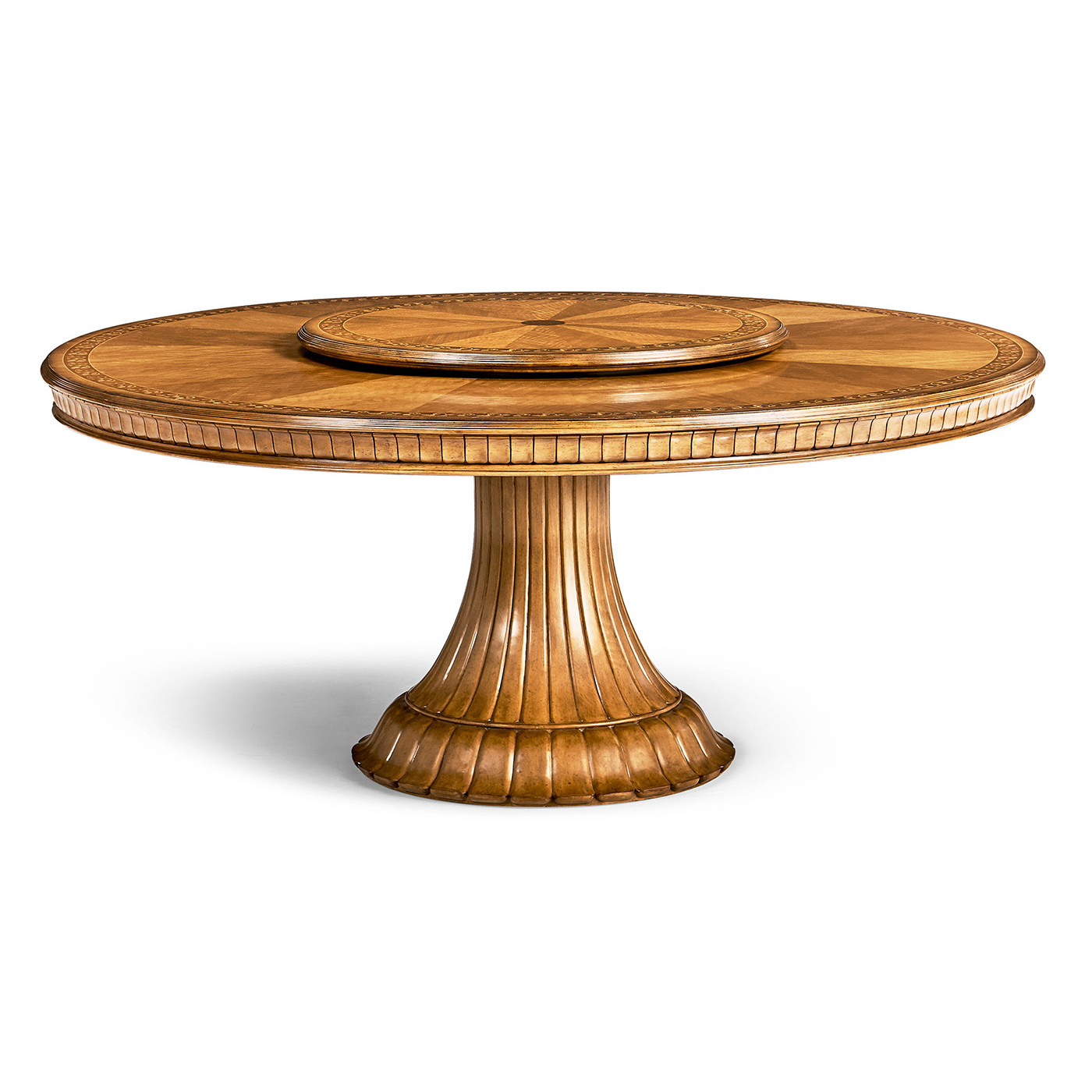 Round Dining Table with Lazy Susan 71