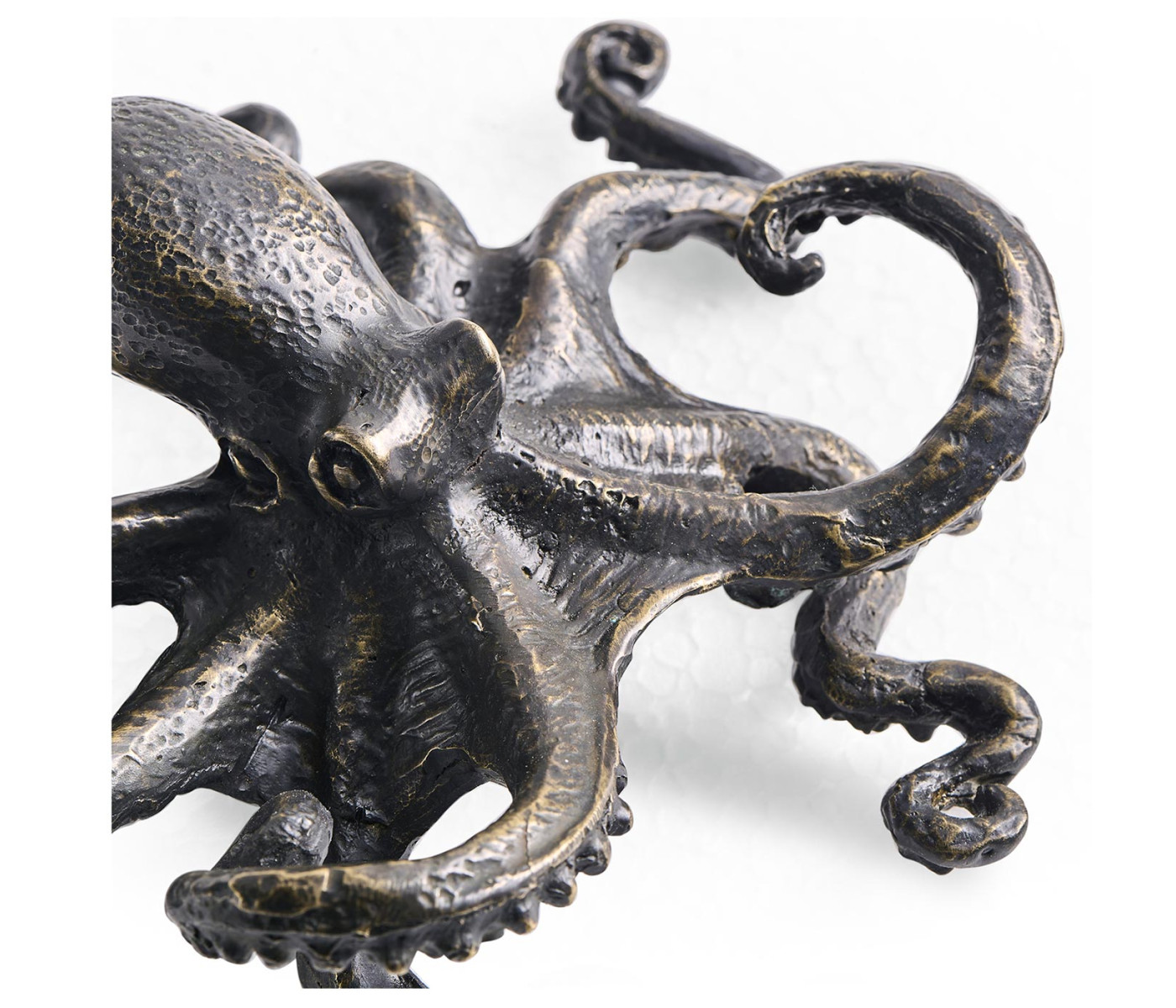 Antique Dark Bronze Octopus