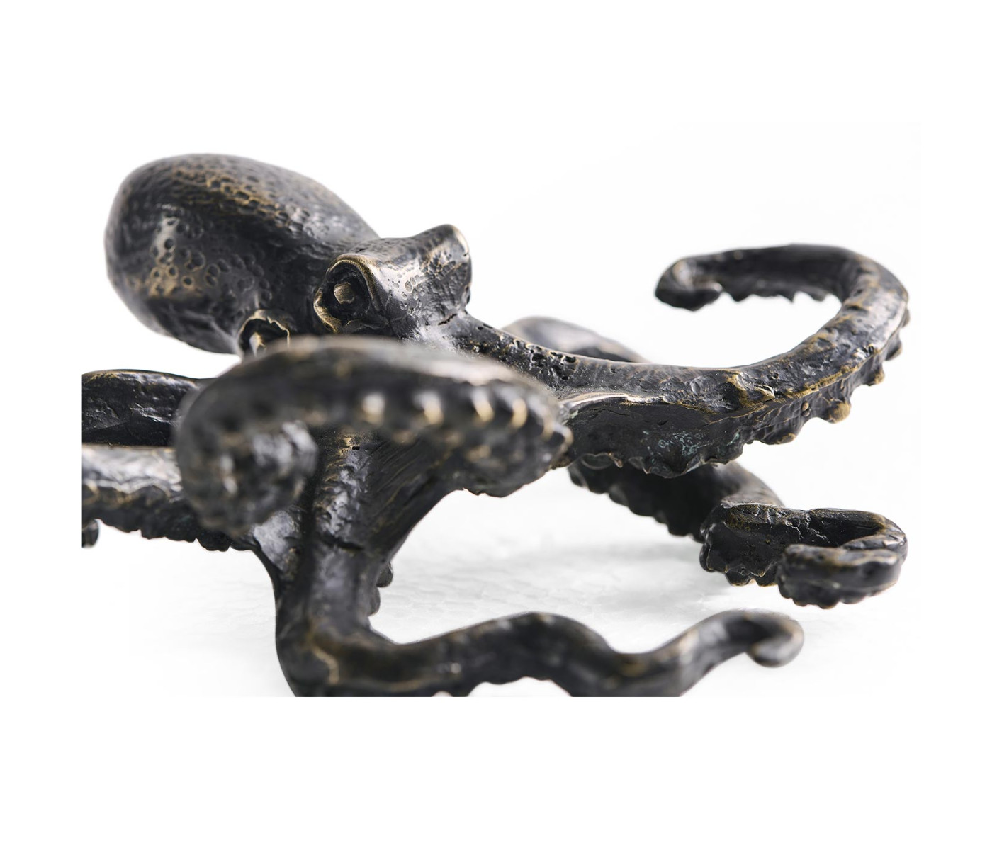 Antique Dark Bronze Octopus