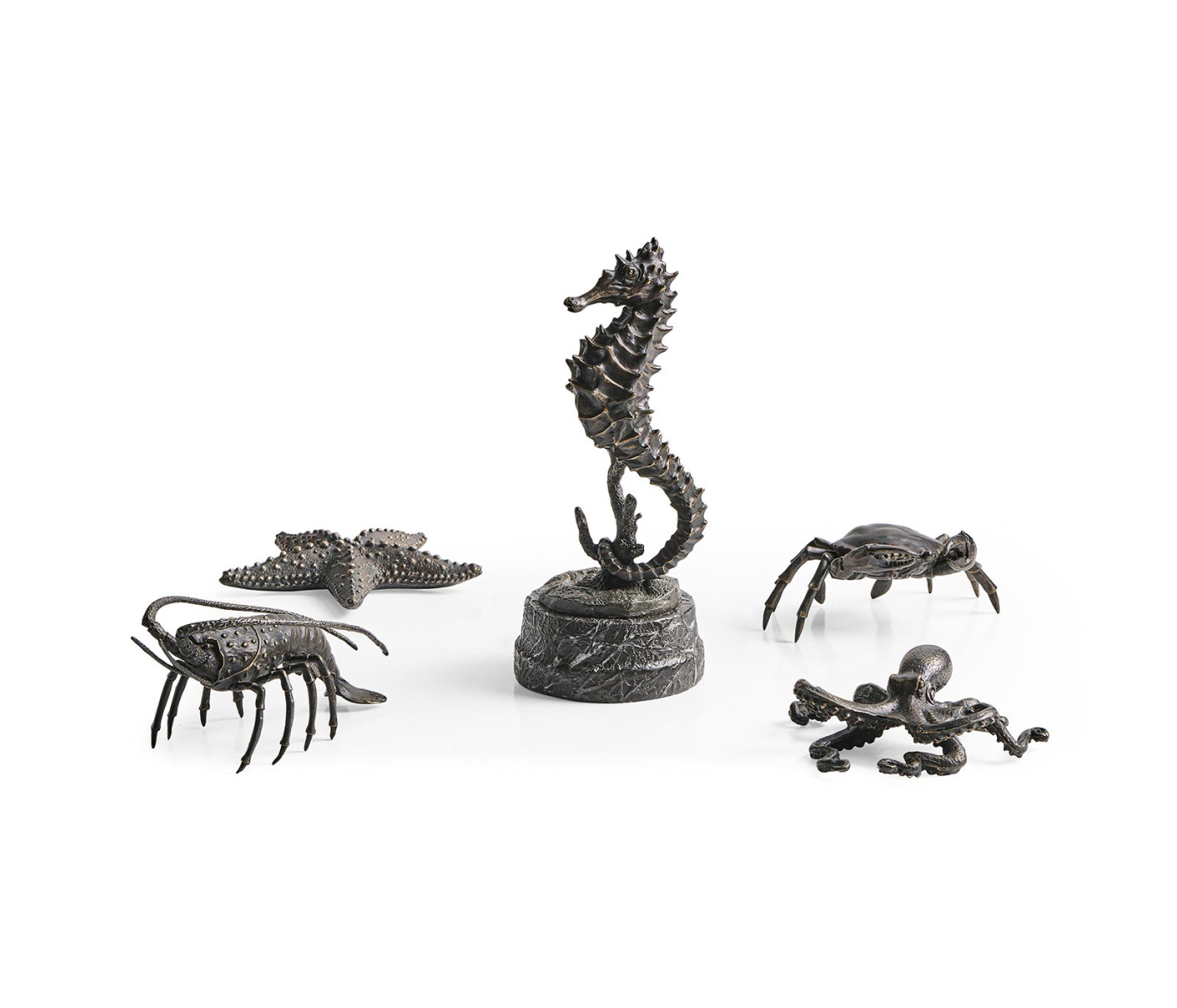 Antique Dark Bronze Octopus