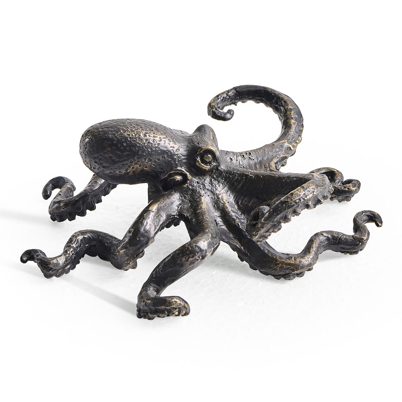 Antique Dark Bronze Octopus