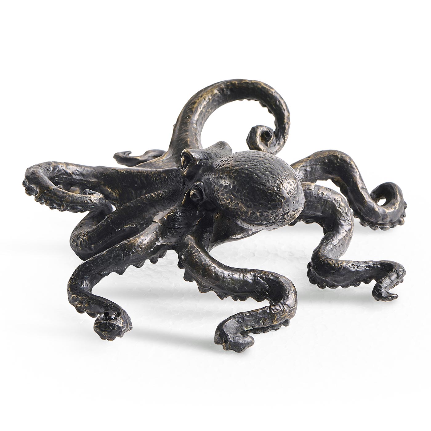 Antique Dark Bronze Octopus