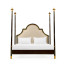 Four Poster Ebonised & Gilded Cali King Bed