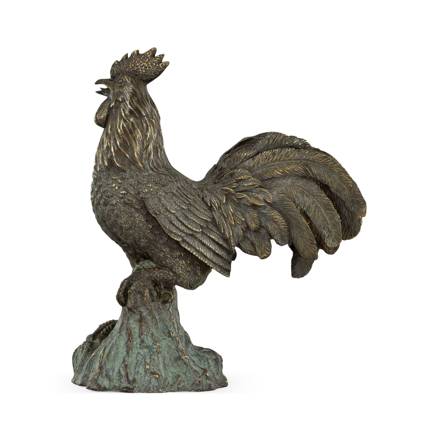 Antique Dark Bronze Rooster