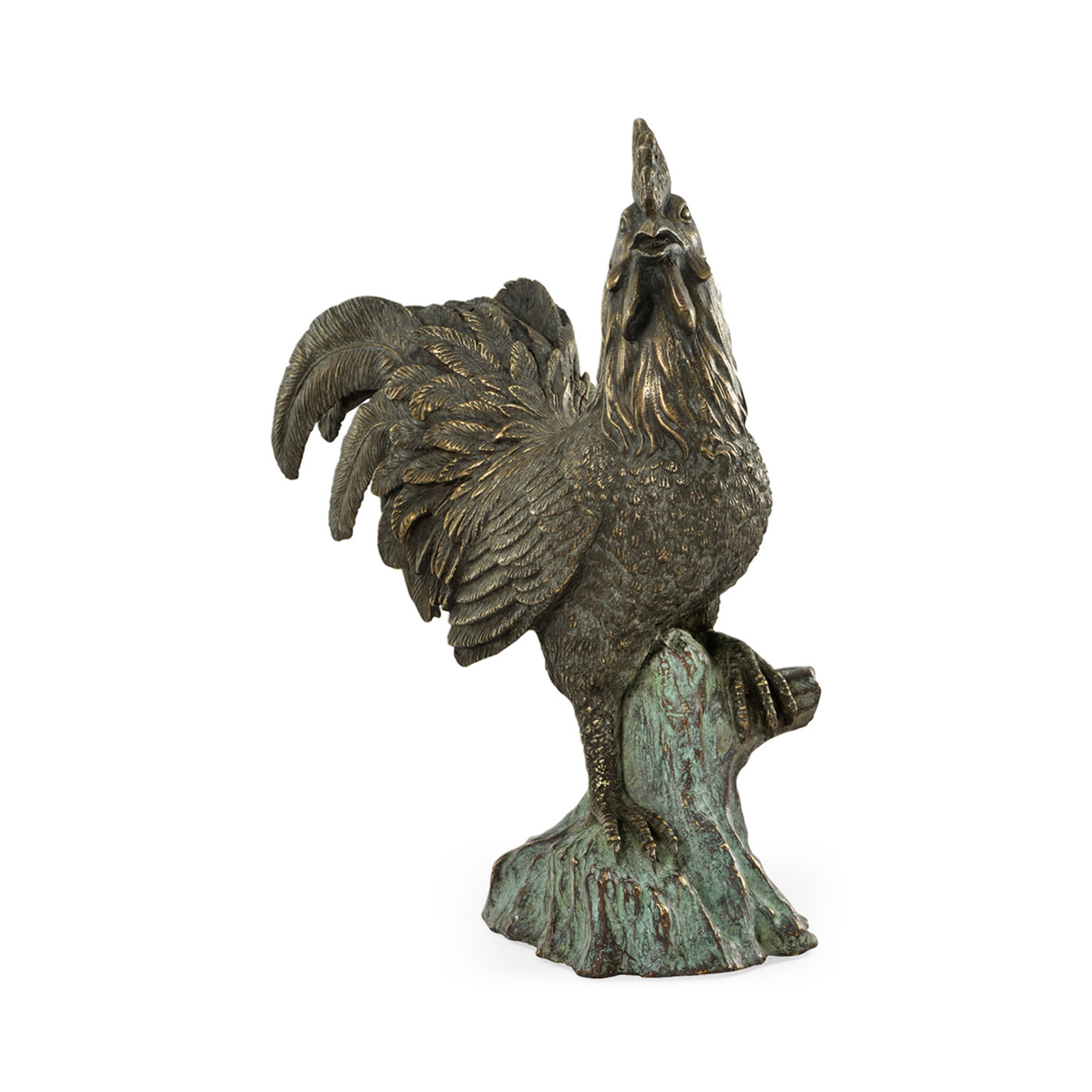 Antique Dark Bronze Rooster