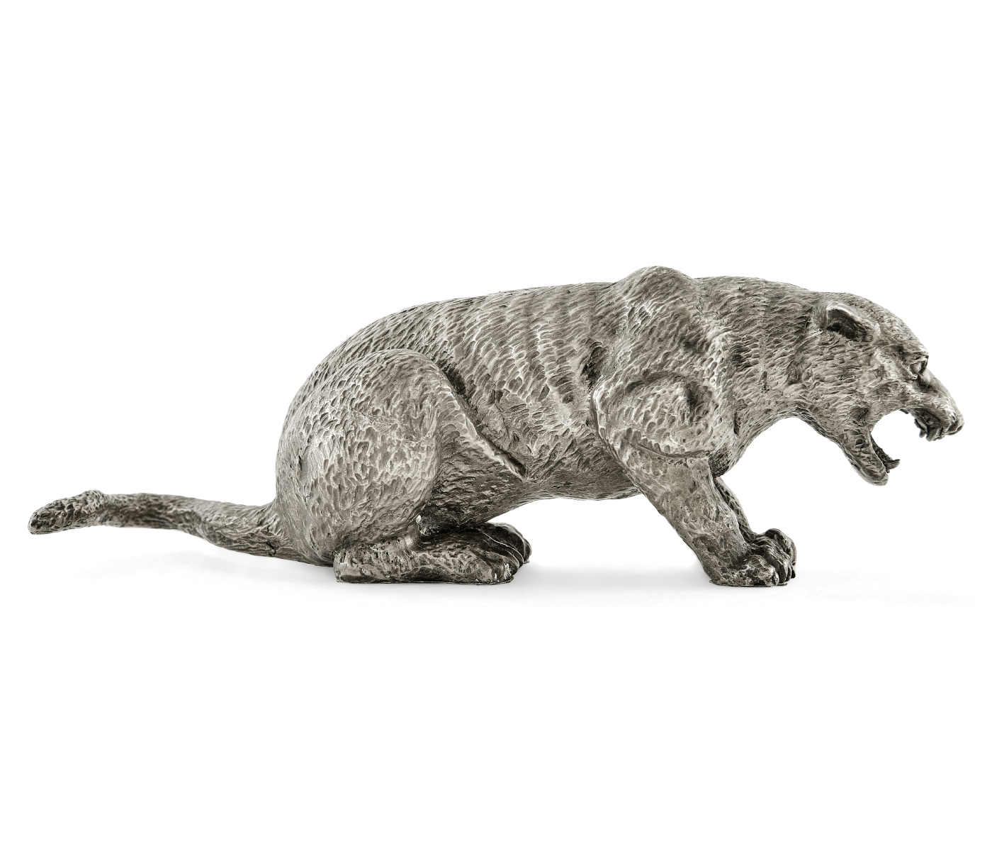 Antique White Brass Panther