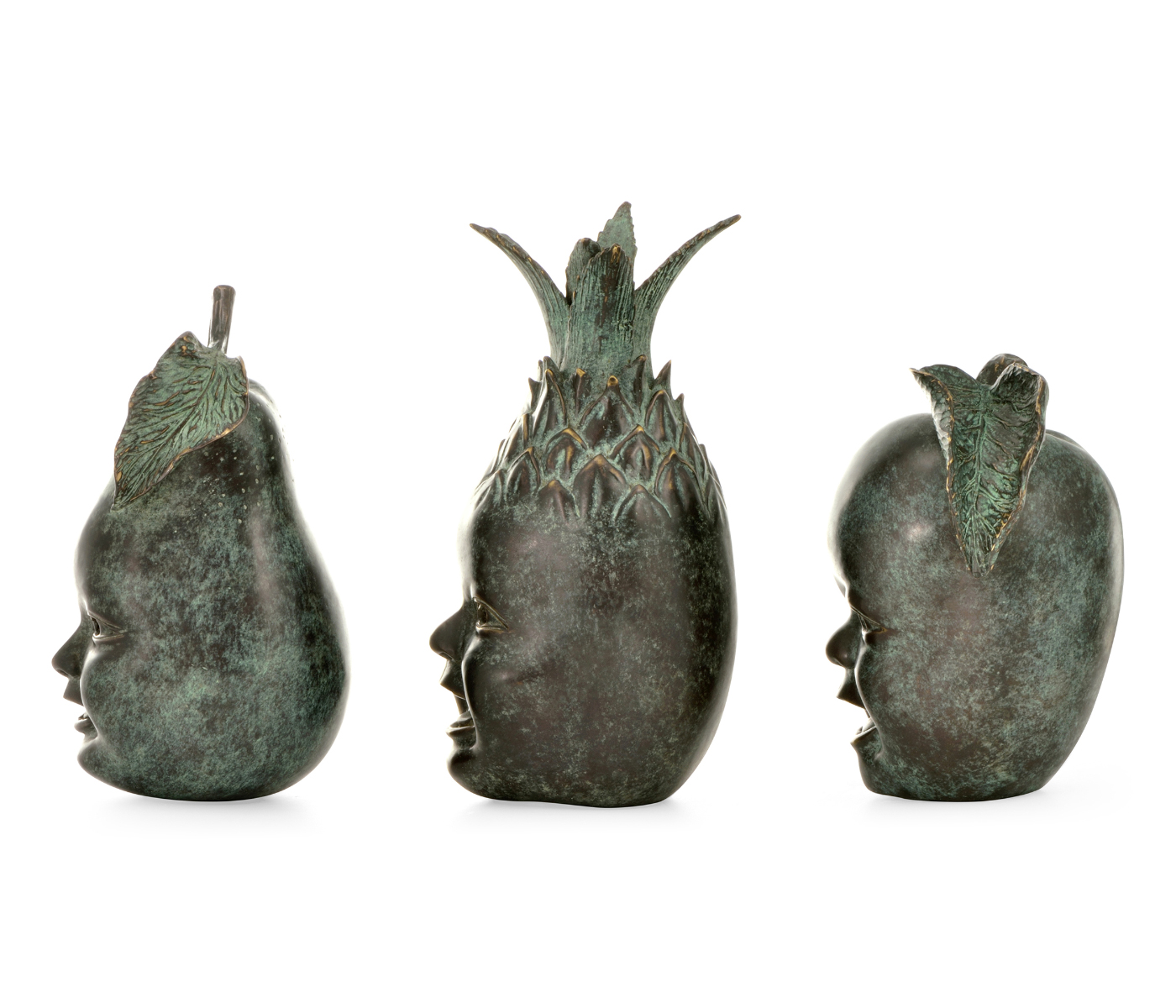 Dark Bronze Fruit & Children'S Faces