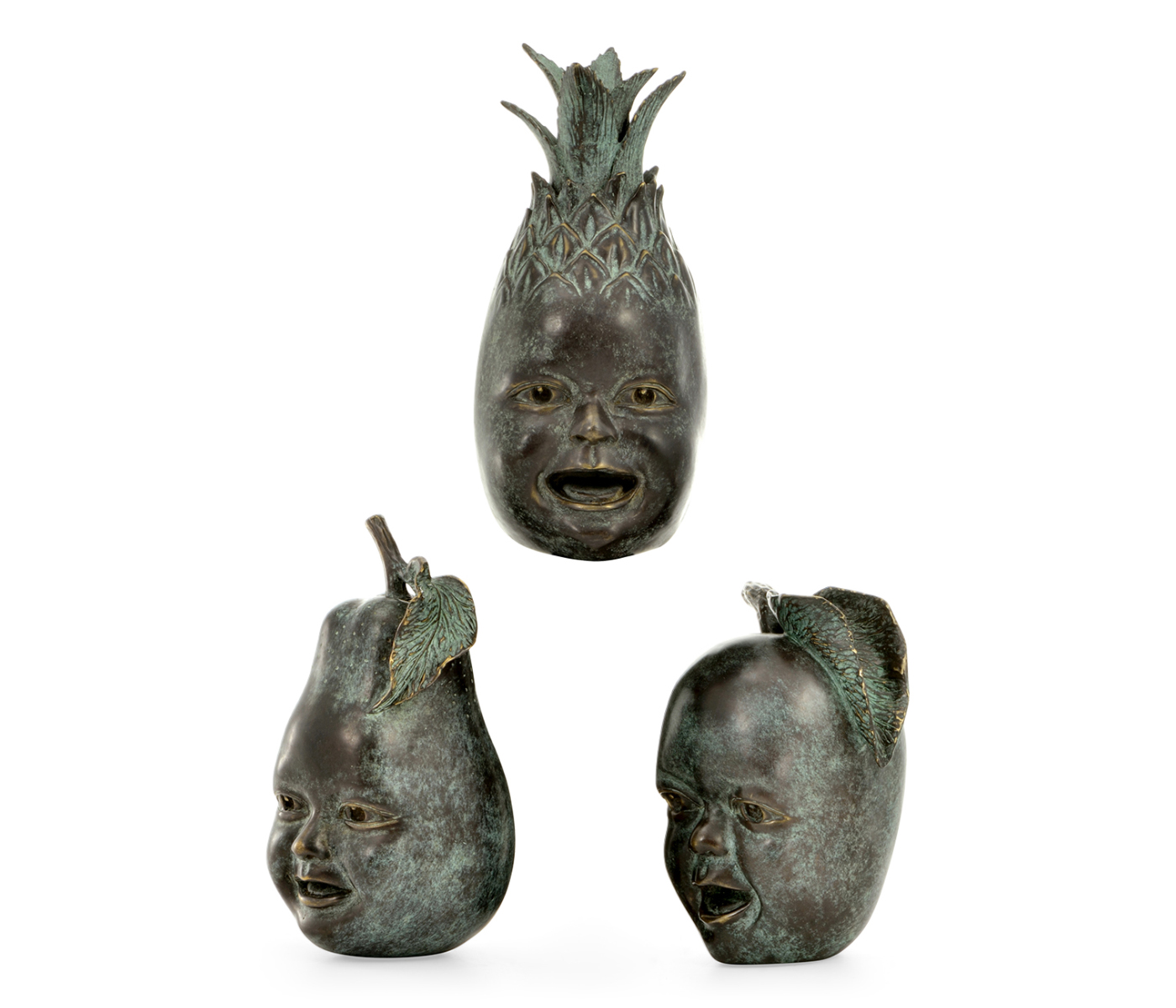 Dark Bronze Fruit & Children'S Faces