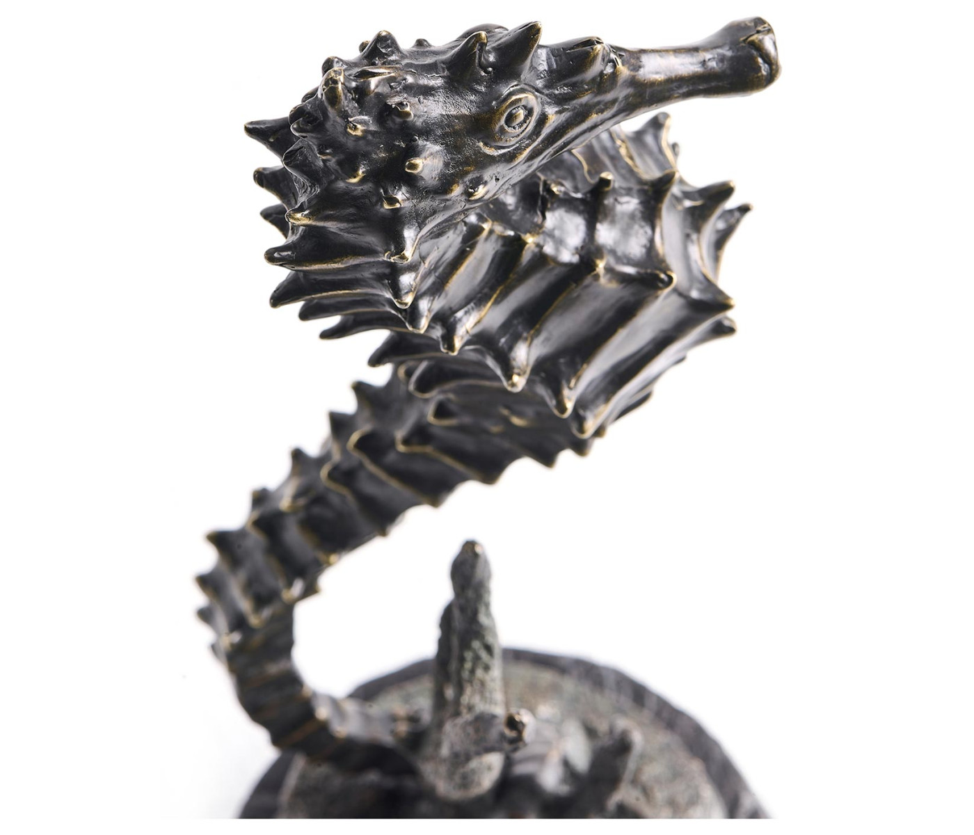 Antique Dark Bronze Seashorse