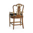 Buckingham Lyre Back Arm Counter Stool
