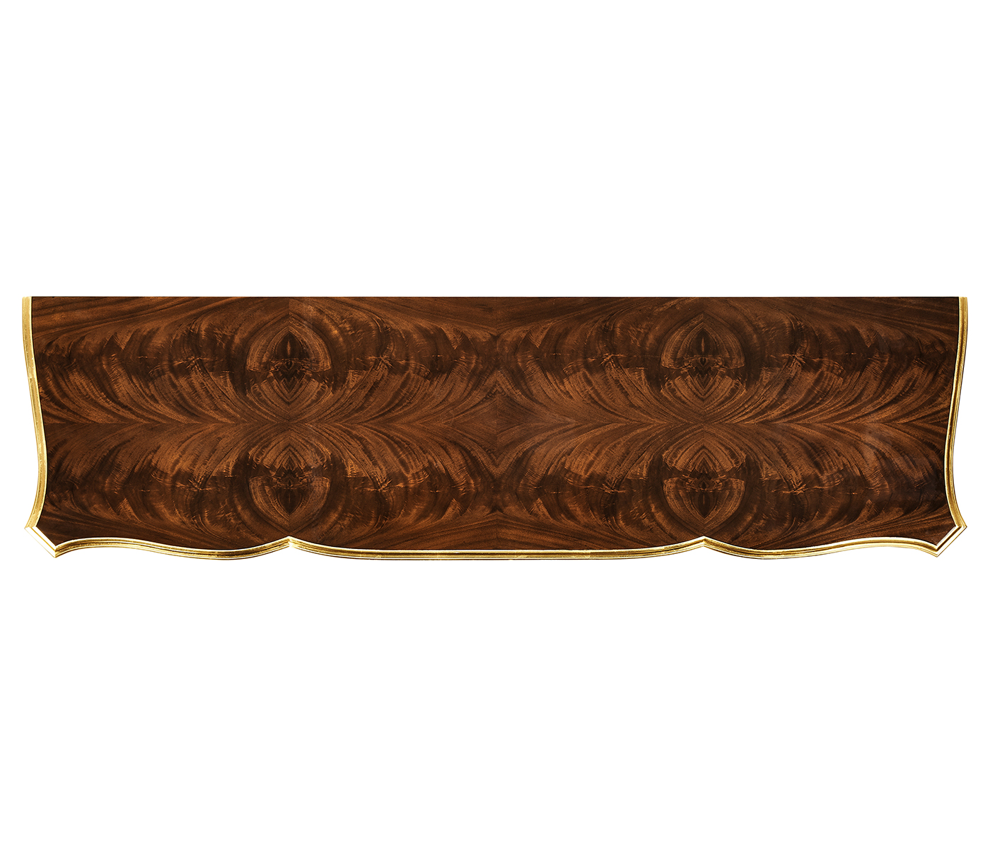 9 Drawer Triple Dresser Brown Mahogany