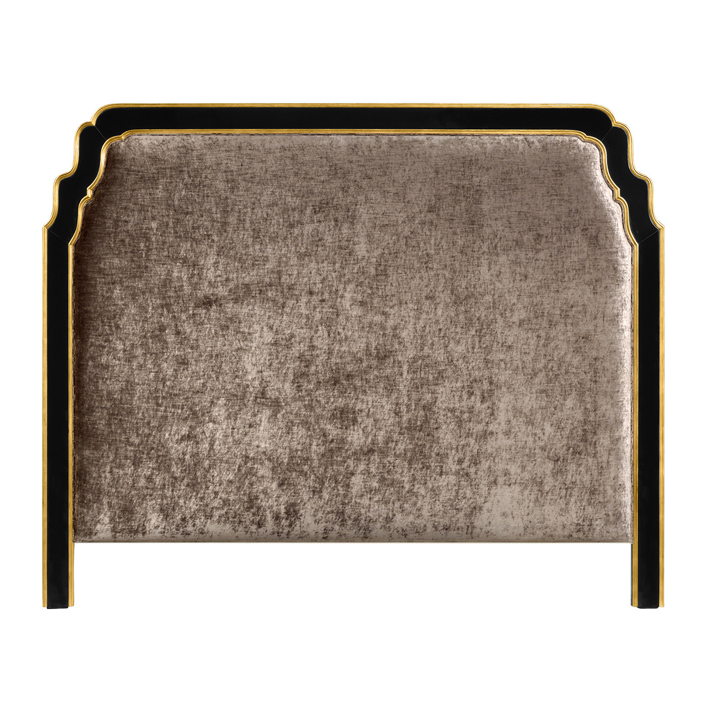 Black & Gilded Cali King Headboard