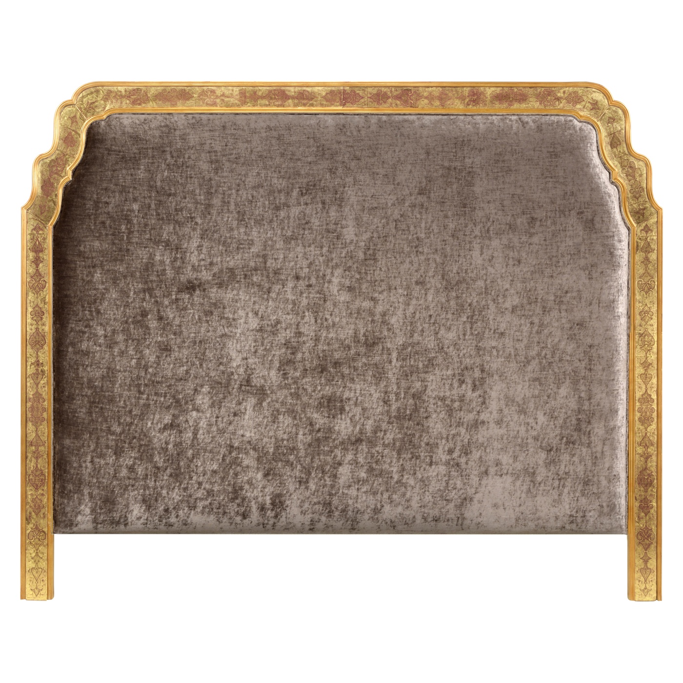 Gilded & Églomisé Cali King Headboard