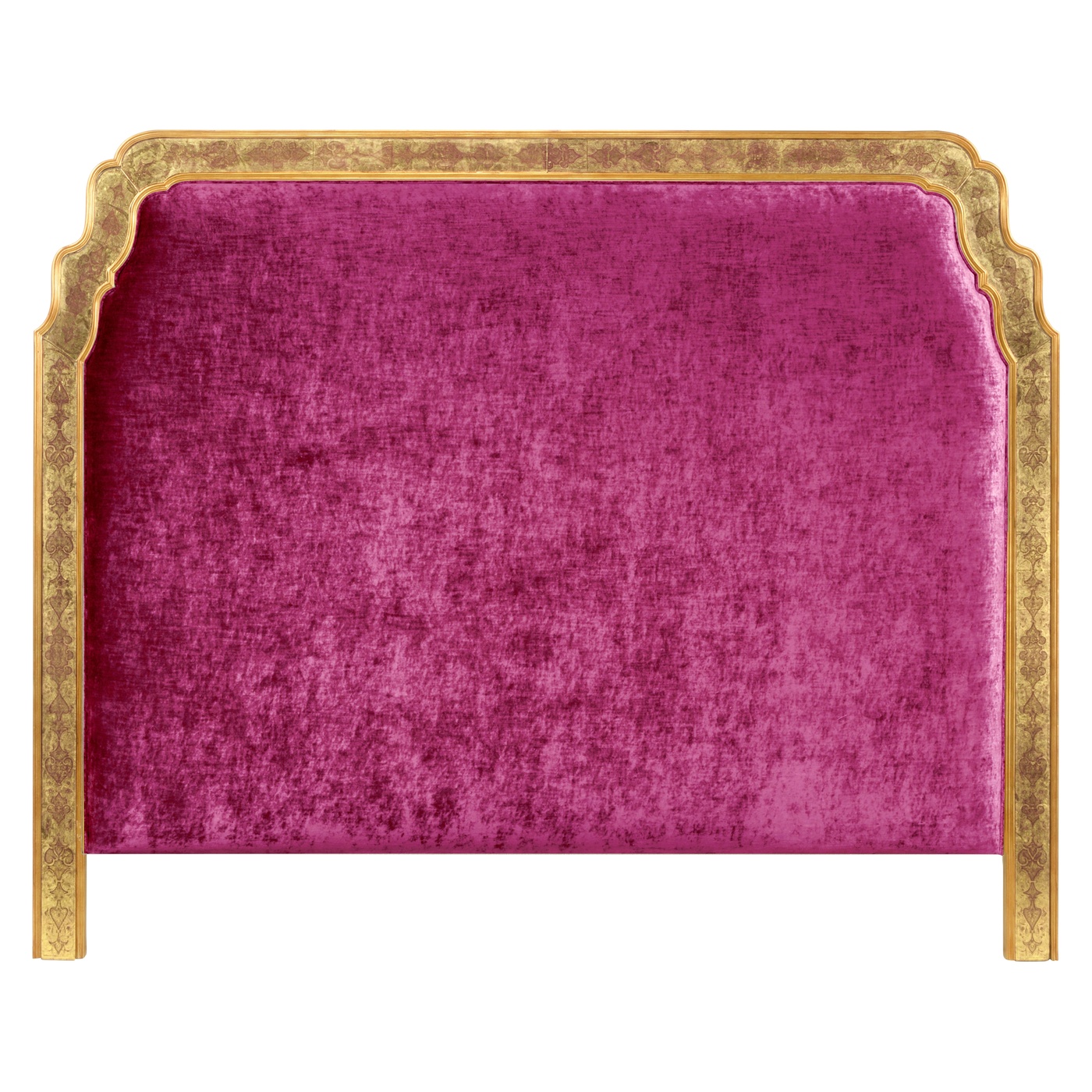 Gilded & Églomisé Cali King Headboard