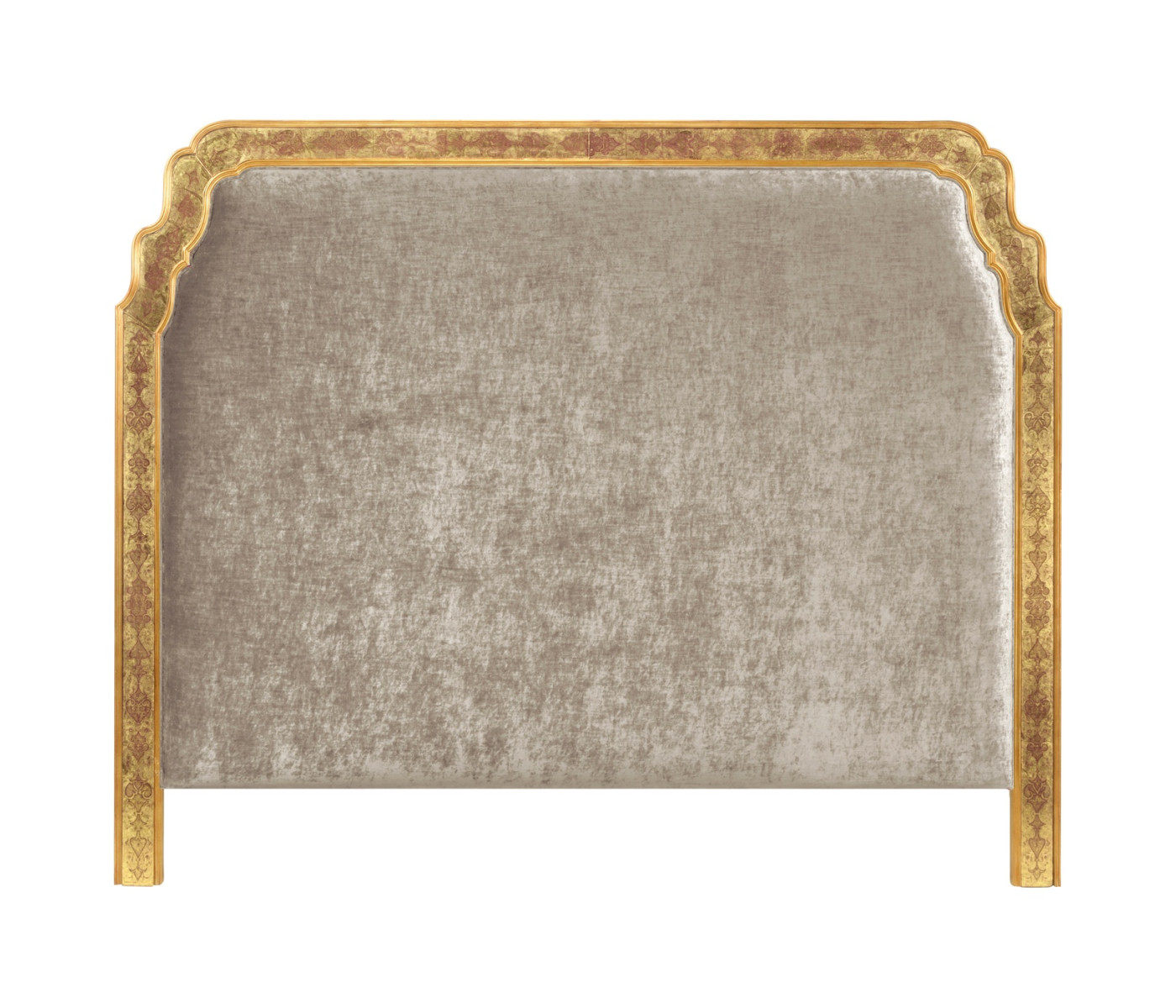 Gilded & Églomisé Cali King Headboard