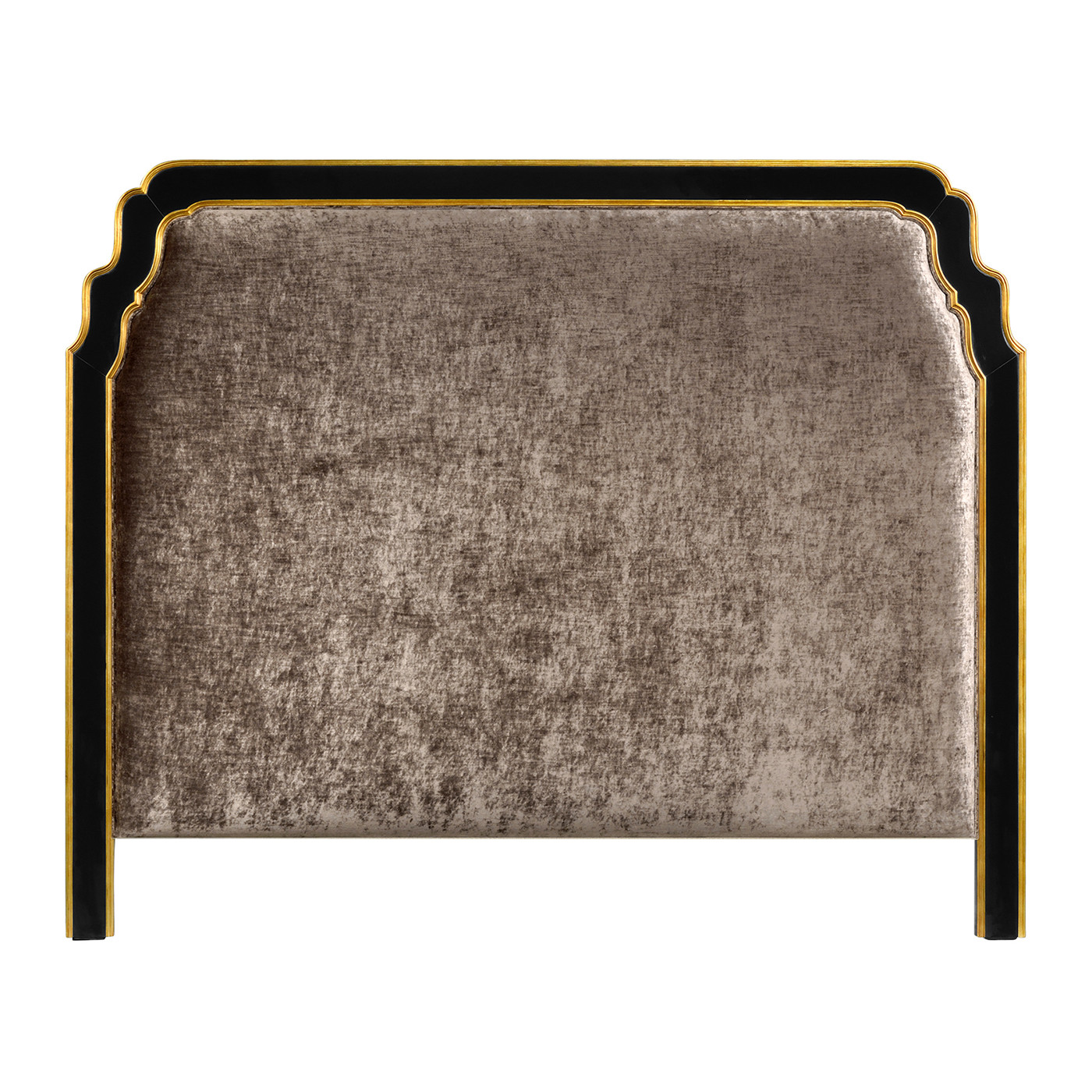 Black & Gilded UK King Headboard