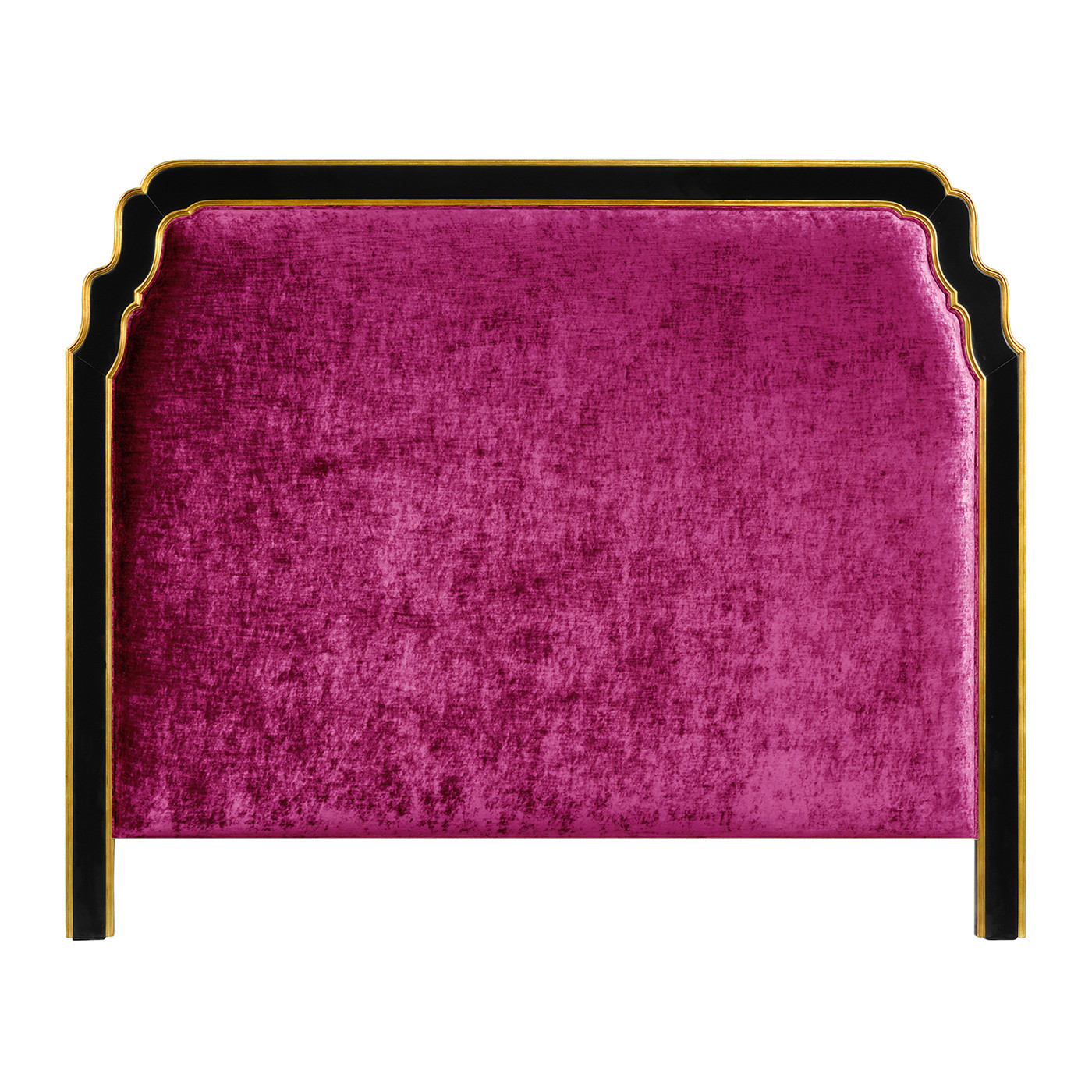 Black & Gilded UK King Headboard