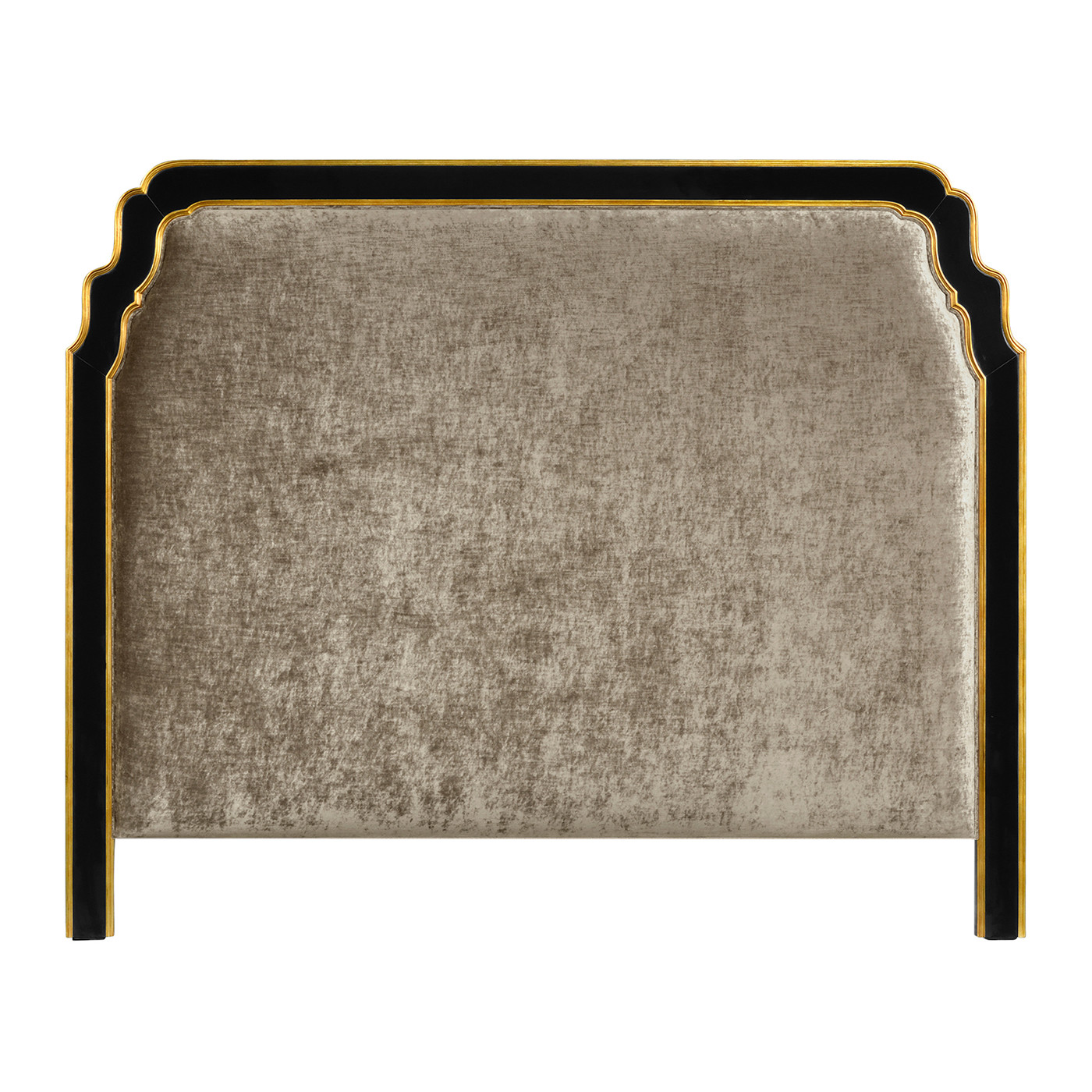 Black & Gilded UK King Headboard