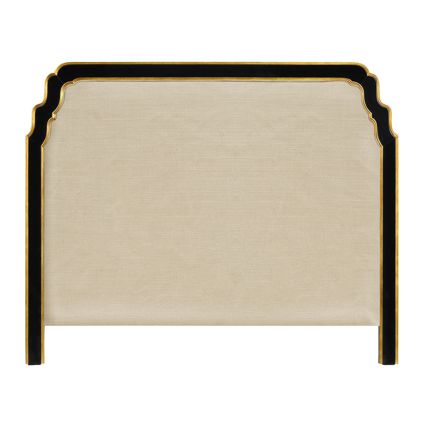 Black & Gilded UK Queen Headboard