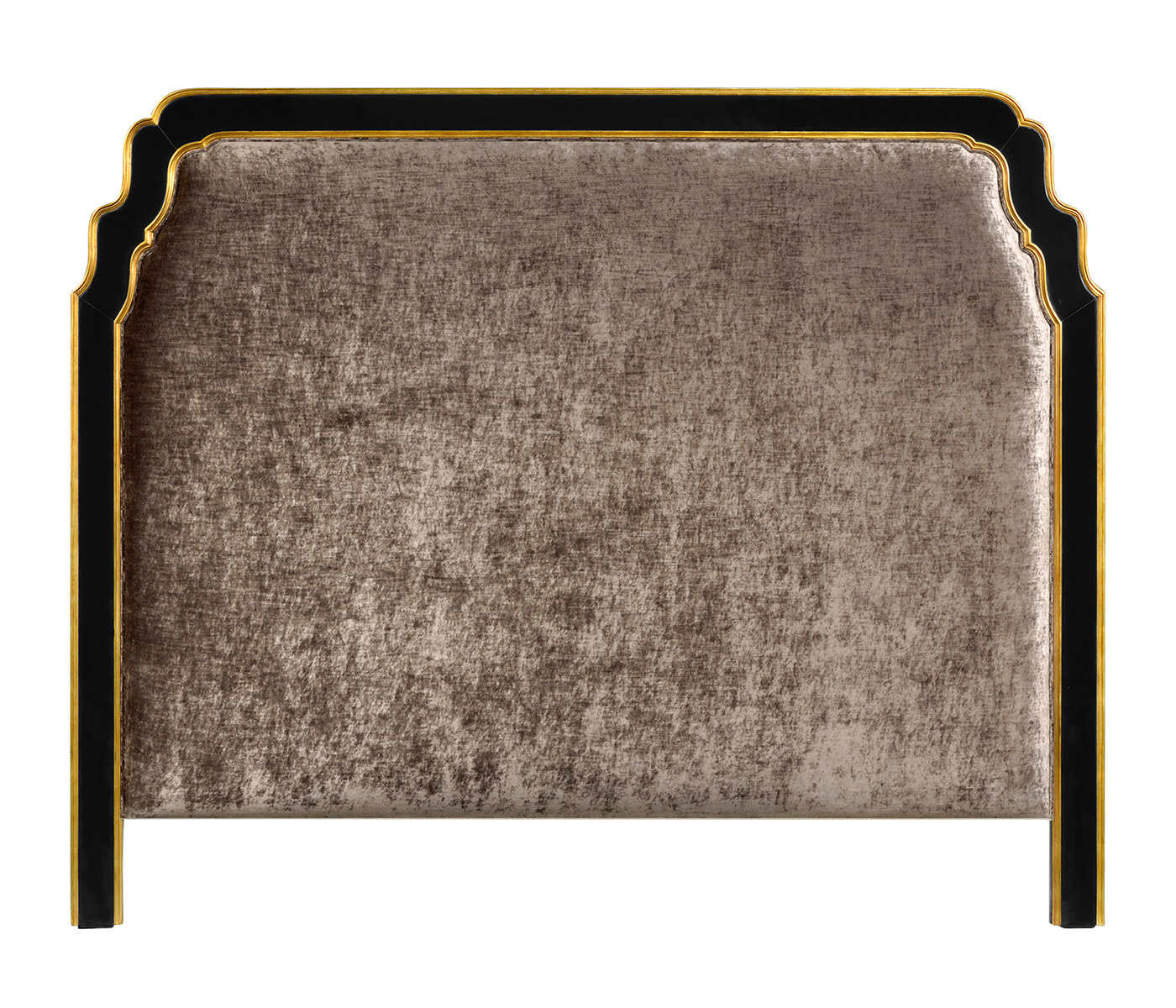 Black & Gilded UK Queen Headboard