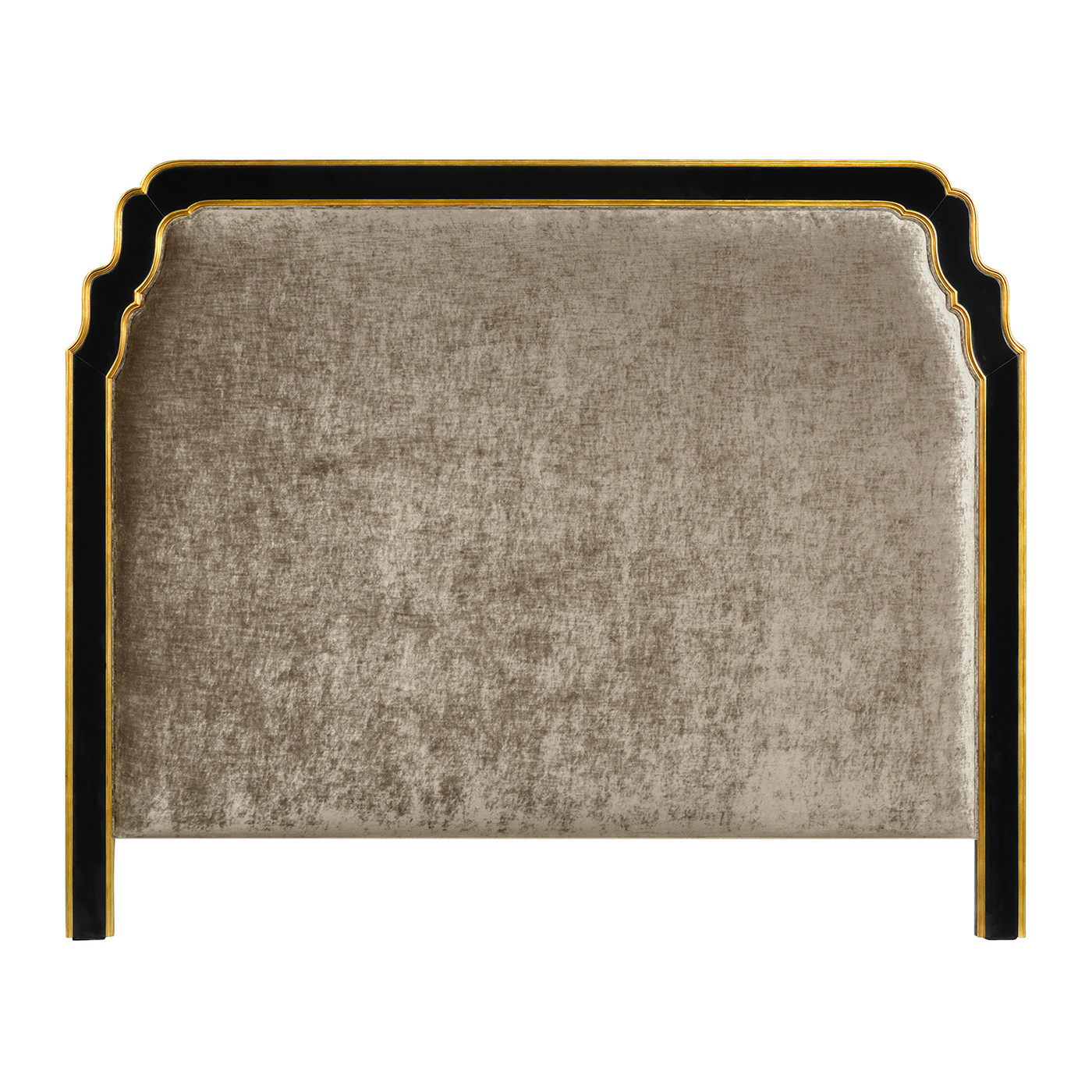 Black & Gilded UK Queen Headboard