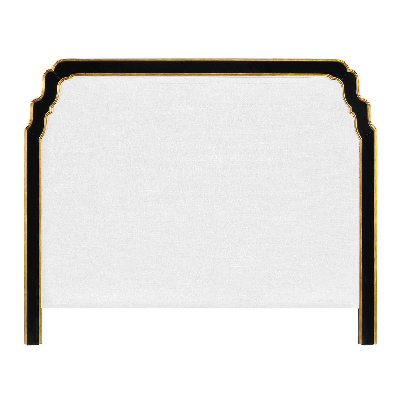 Black & Gilded UK Queen Headboard