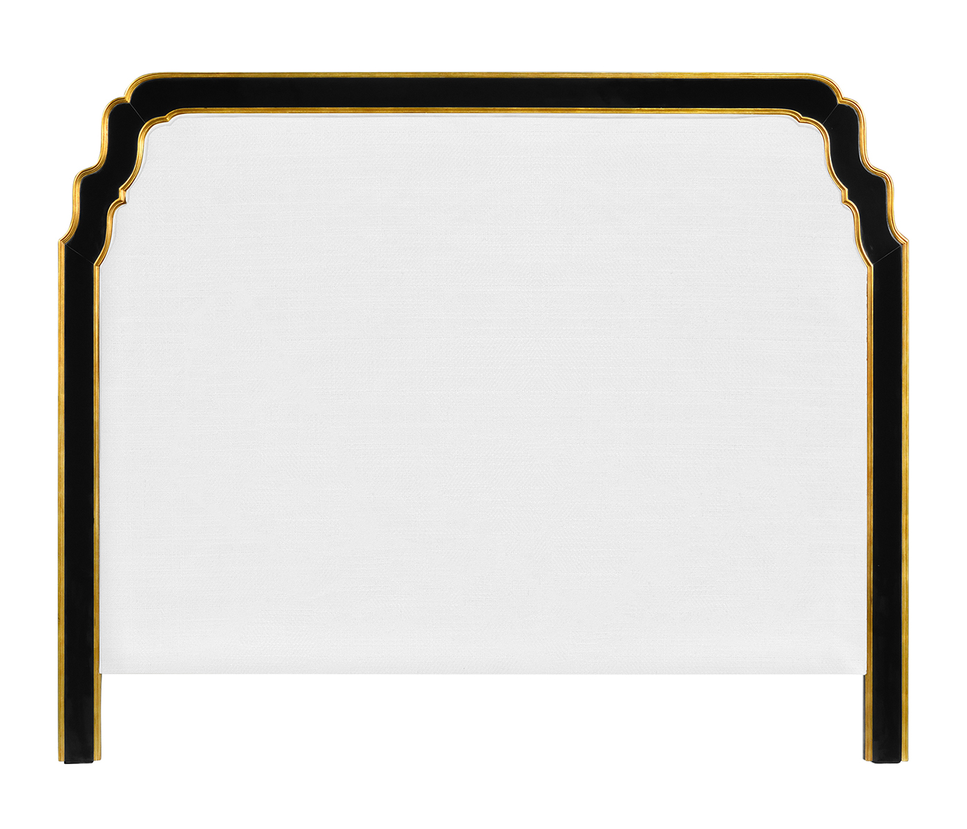 Black & Gilded US King Headboard