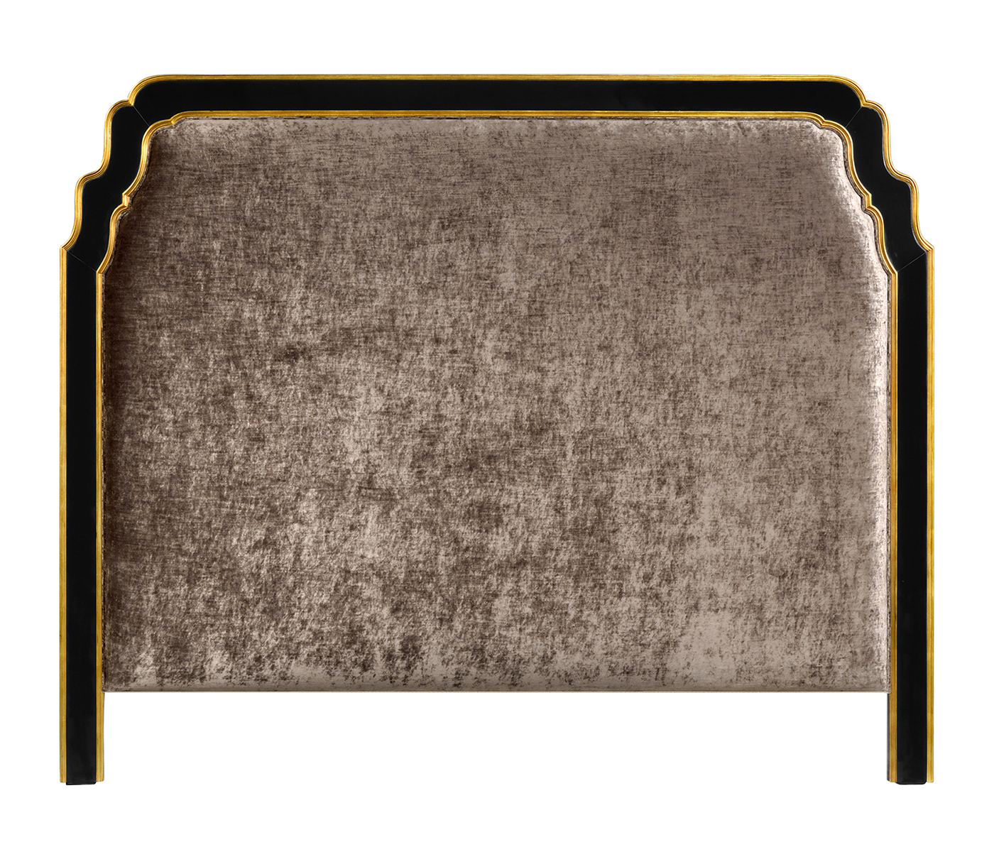 Black & Gilded US Queen Headboard