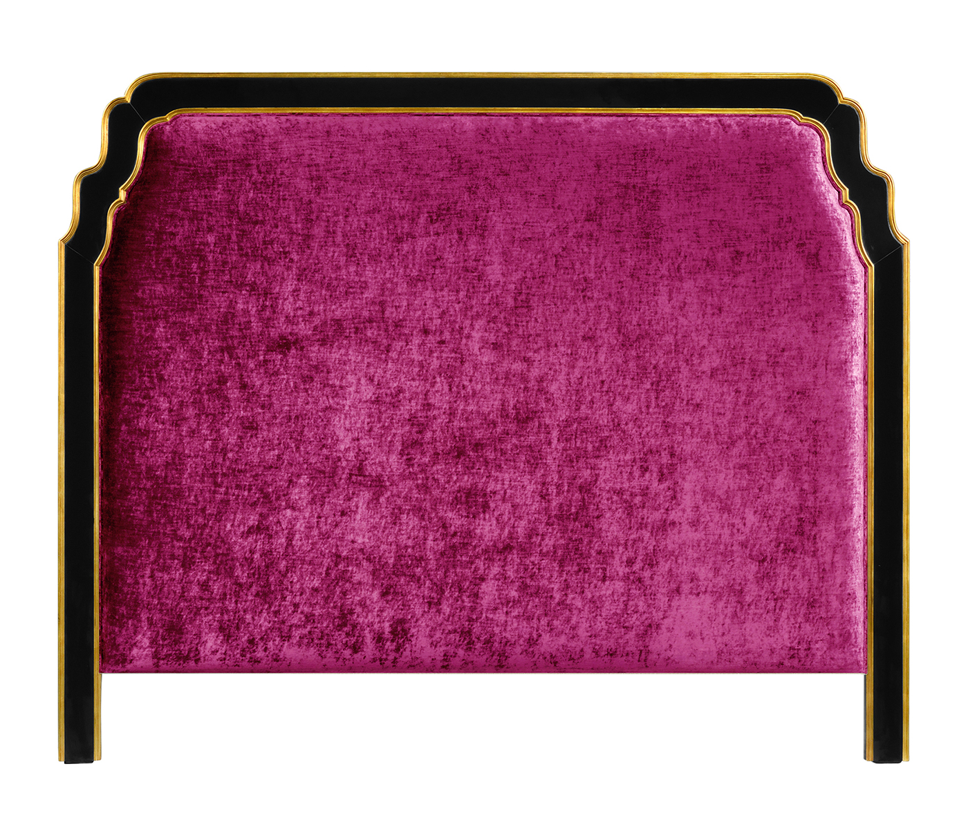 Black & Gilded US Queen Headboard