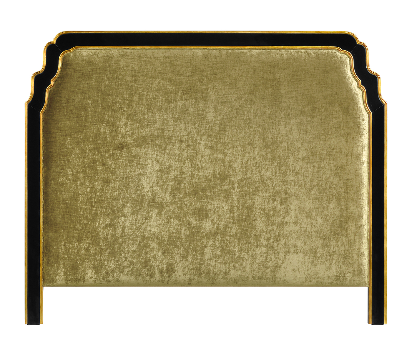 Black & Gilded US Queen Headboard