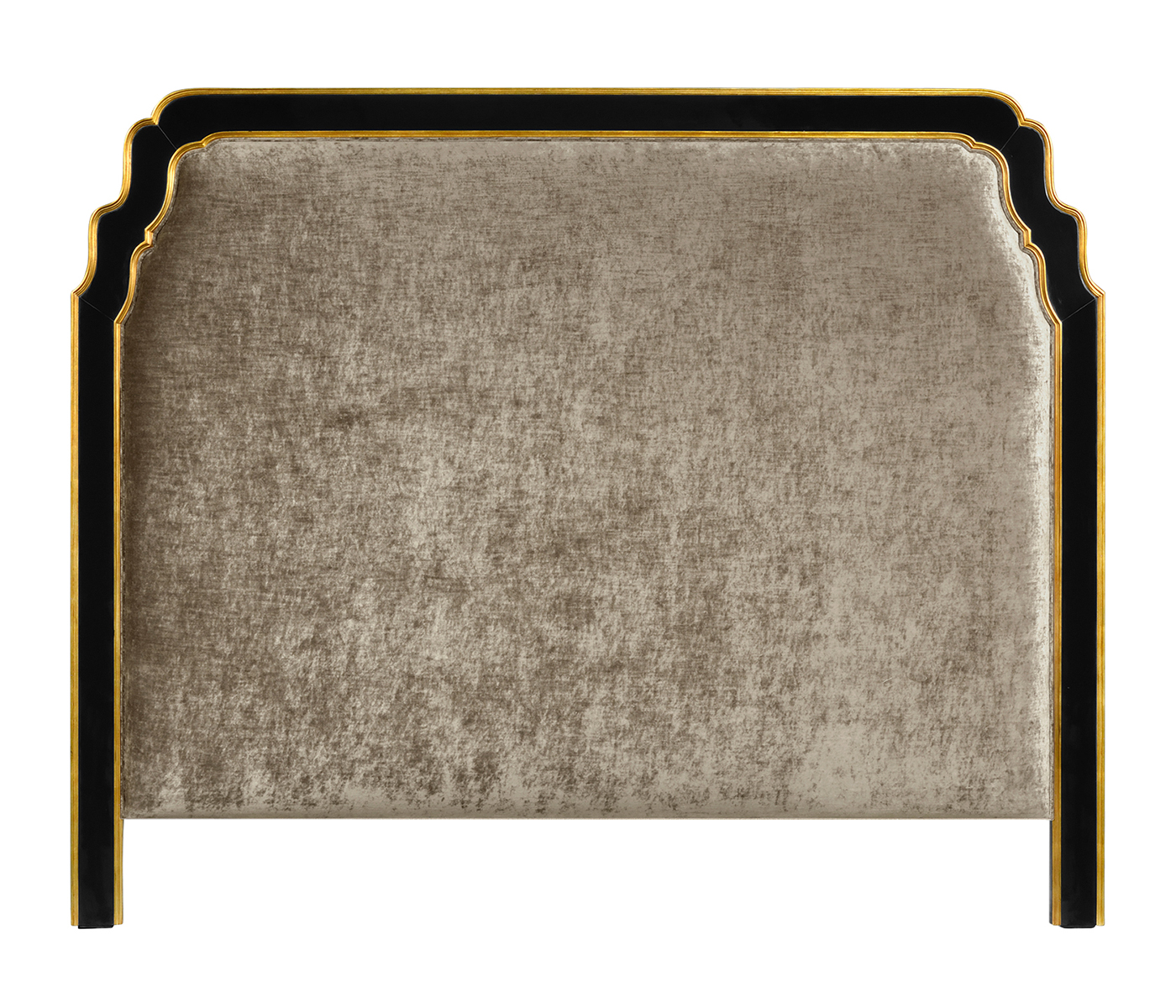 Black & Gilded US Queen Headboard