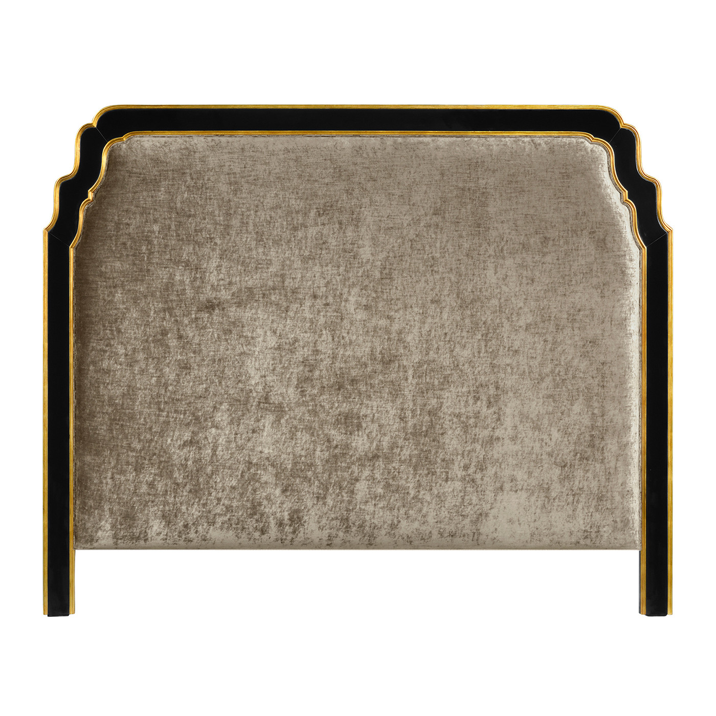 Black & Gilded US Queen Headboard