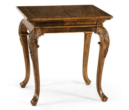 Medium Brown Mahogany Side Table