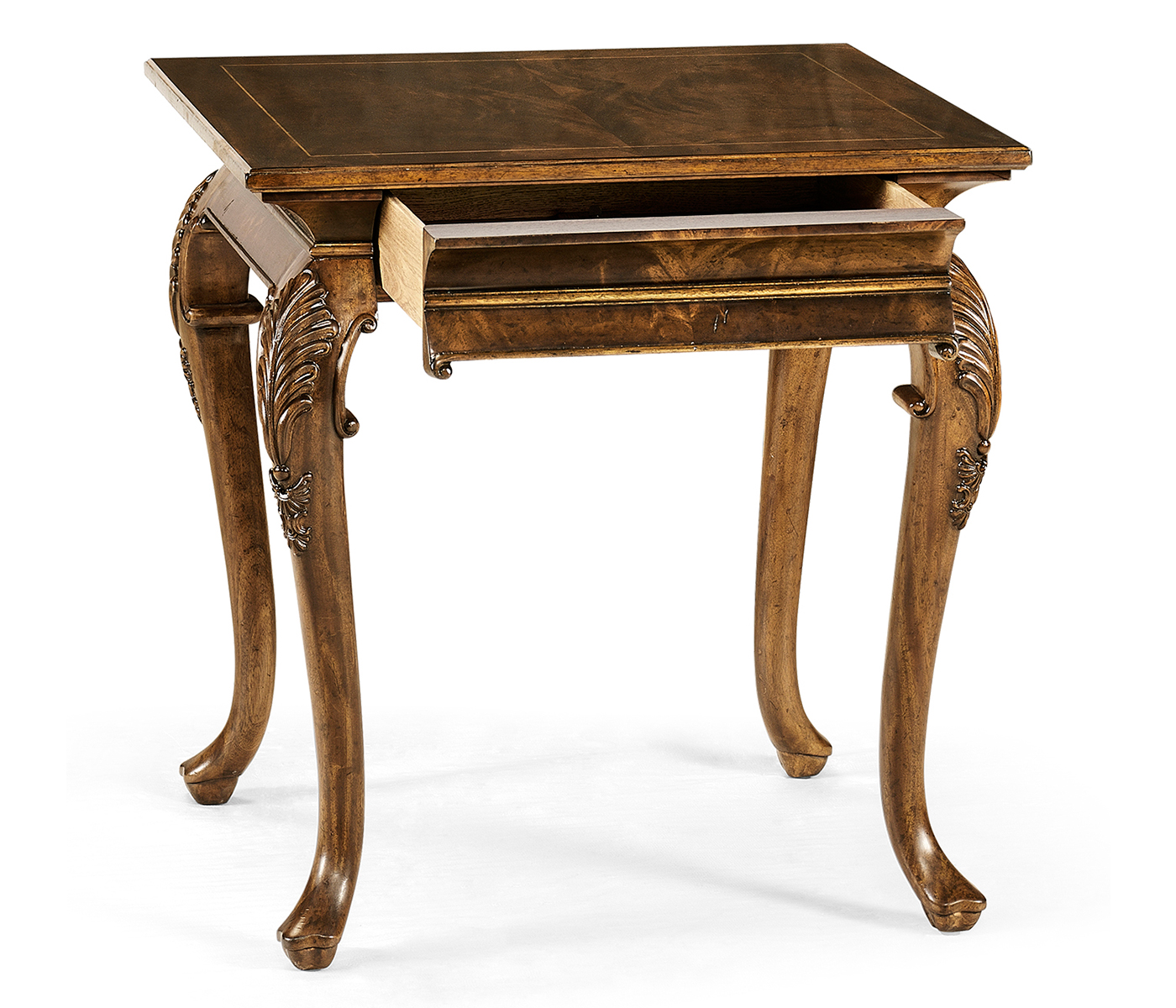 Medium Brown Mahogany Side Table