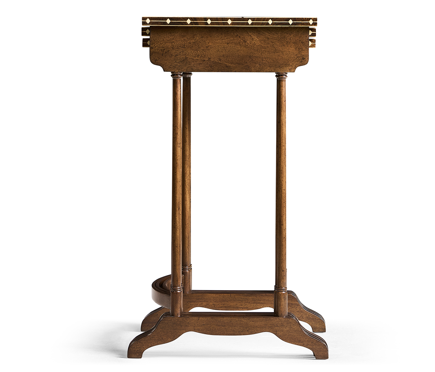 3 Nesting Tables with Faux Bone Inlay