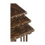 3 Nesting Tables with Faux Bone Inlay