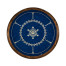 Lapis Blue Round Coffee Table