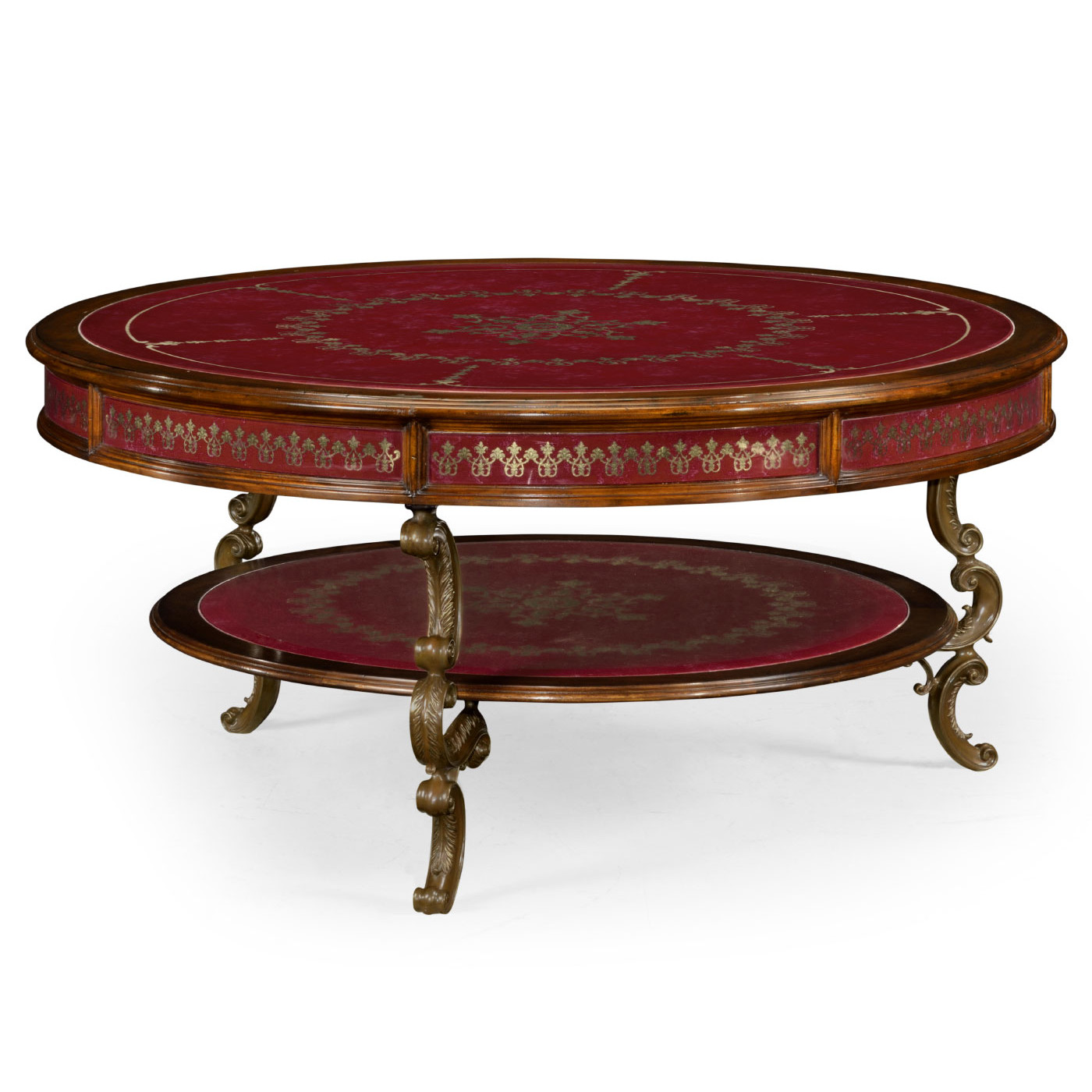 Titan Red Round Coffee Table