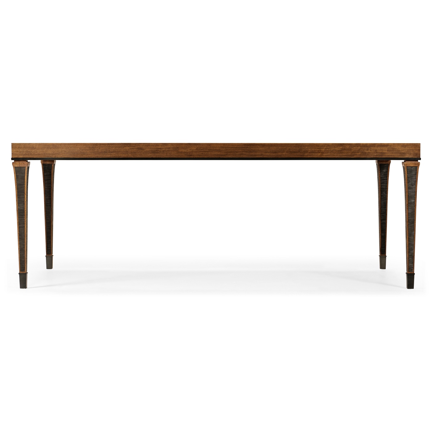 Rectangular Caledonian Daniella & Burl Walnut Dining Table 84