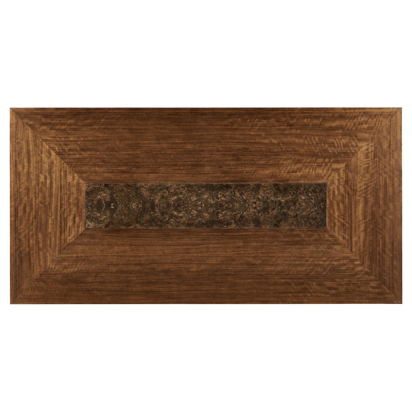 Rectangular Caledonian Daniella & Burl Walnut Dining Table 84